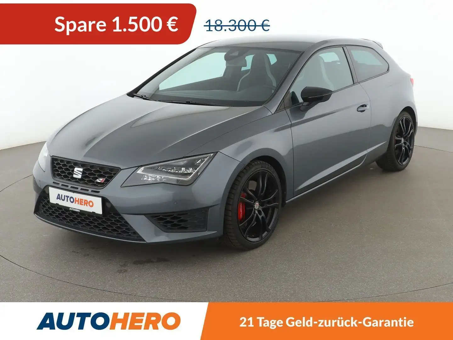 SEAT Leon 2.0 TSI Cupra 280*NAVI*TEMPO*PDC*SHZ* Gri - 1