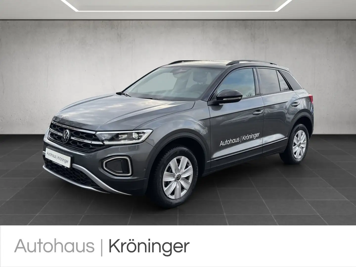 Volkswagen T-Roc Style 1.5 TSI DSG Style AHK ACC Navi Rück Grau - 1