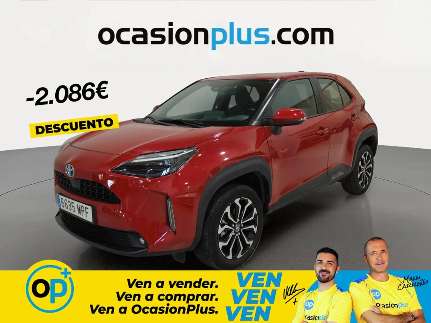 Toyota Yaris Cross 120H Active Tech Rojo - 1