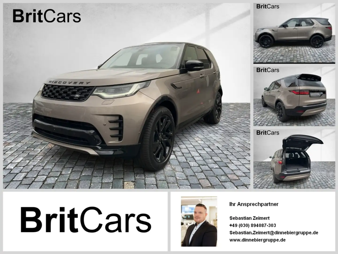 Land Rover Discovery D250 Dynamic SE 7-Sitze AHK Luft 360 Bronze - 1