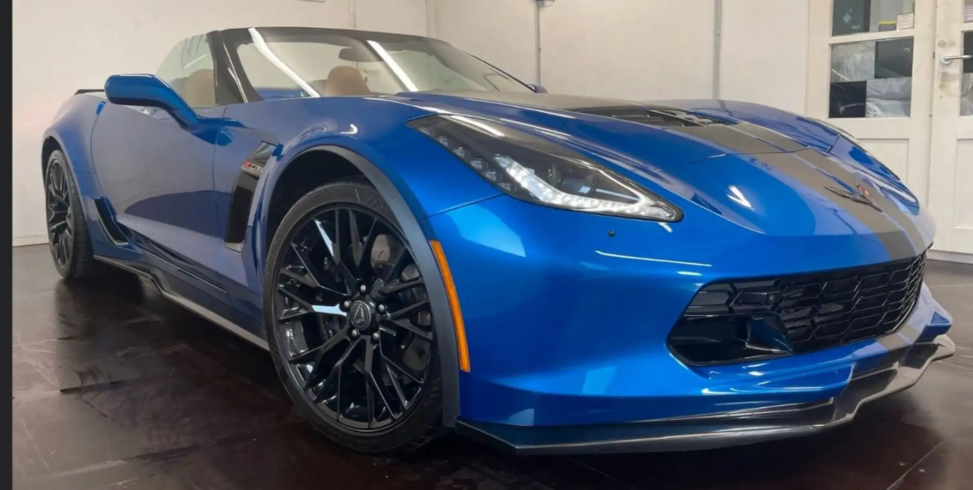 Corvette C7 Z06 Kompressor Modrá - 2