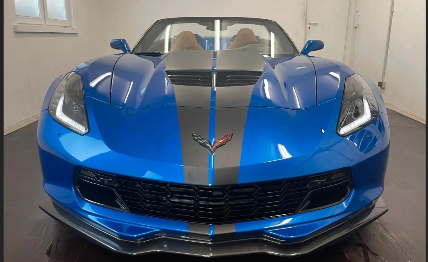 Corvette C7 Z06 Kompressor Modrá - 1