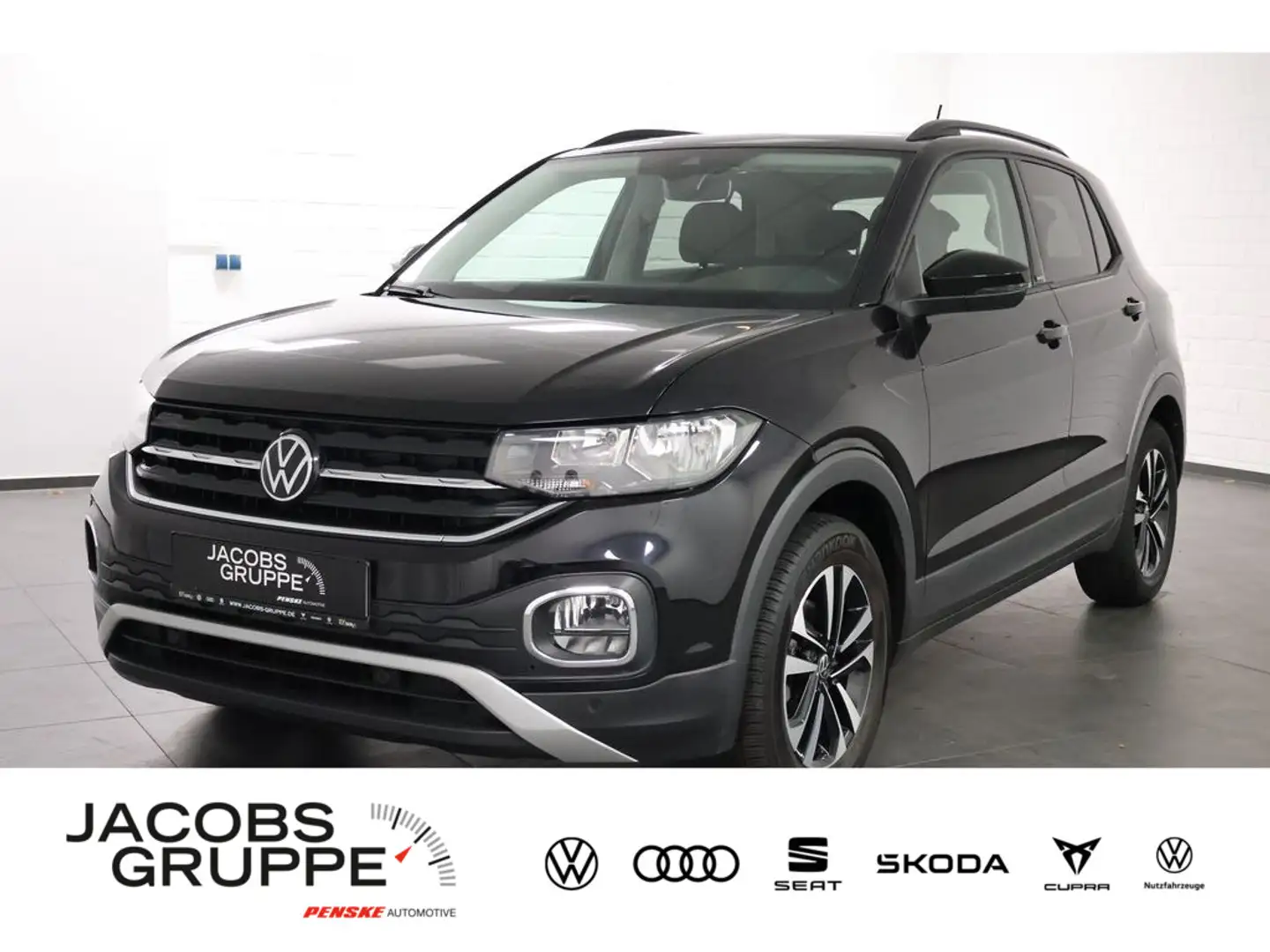 Volkswagen T-Cross 1.0 TSI United Navi,KlimaSHZ,PDC Nero - 1