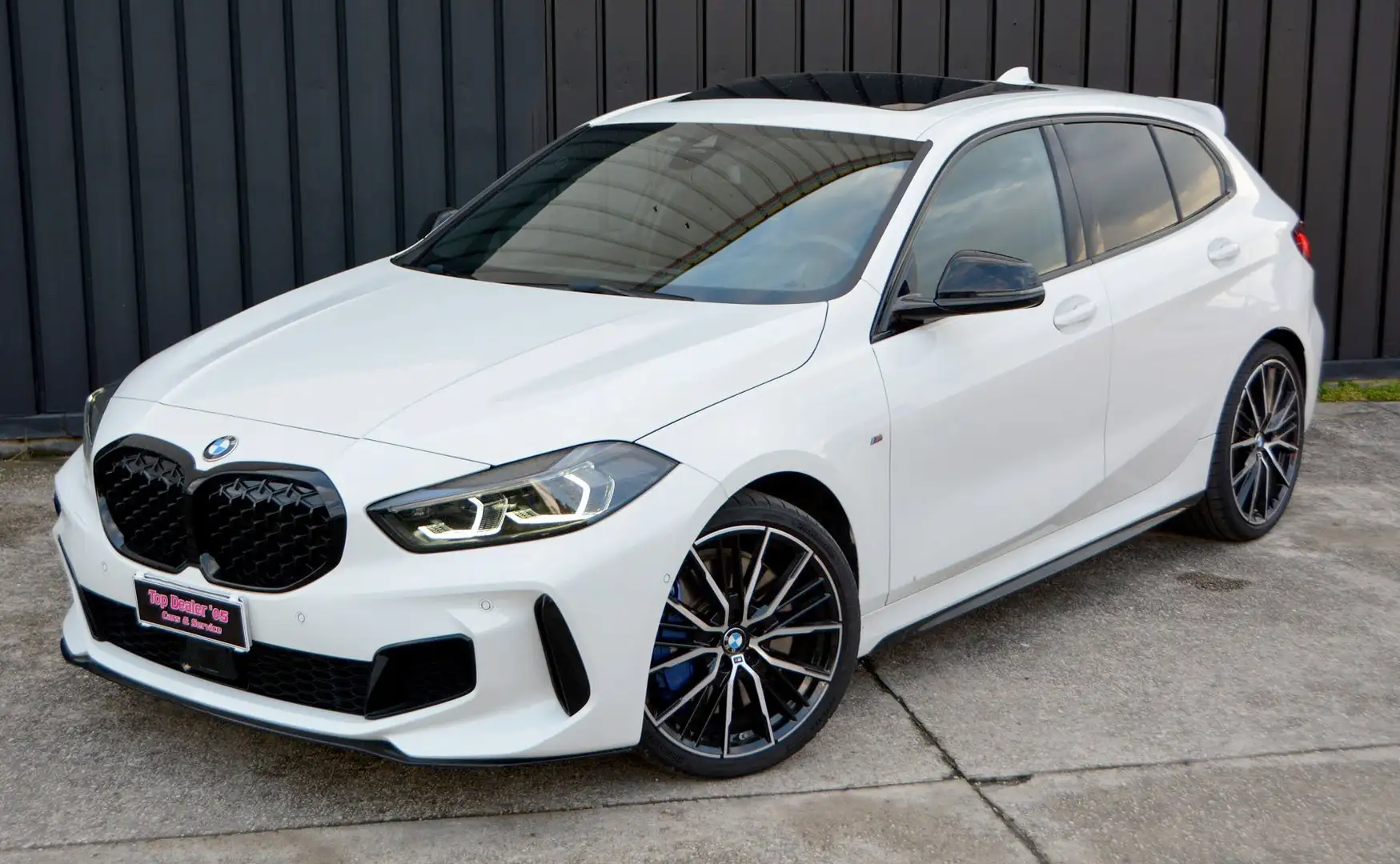 BMW 135 M 135i xdrive auto 306cv Bianco - 2