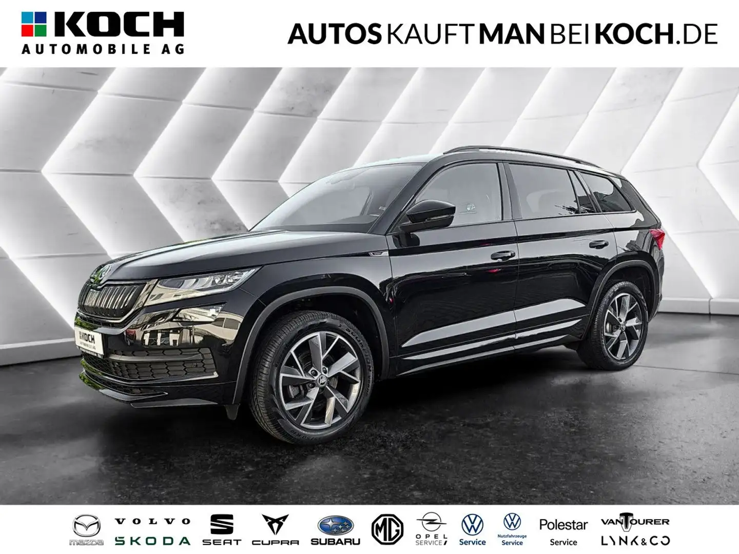 Skoda Kodiaq 2.0 TDI DSG SPORTLINE LED ACC CANTON PANO Negro - 1