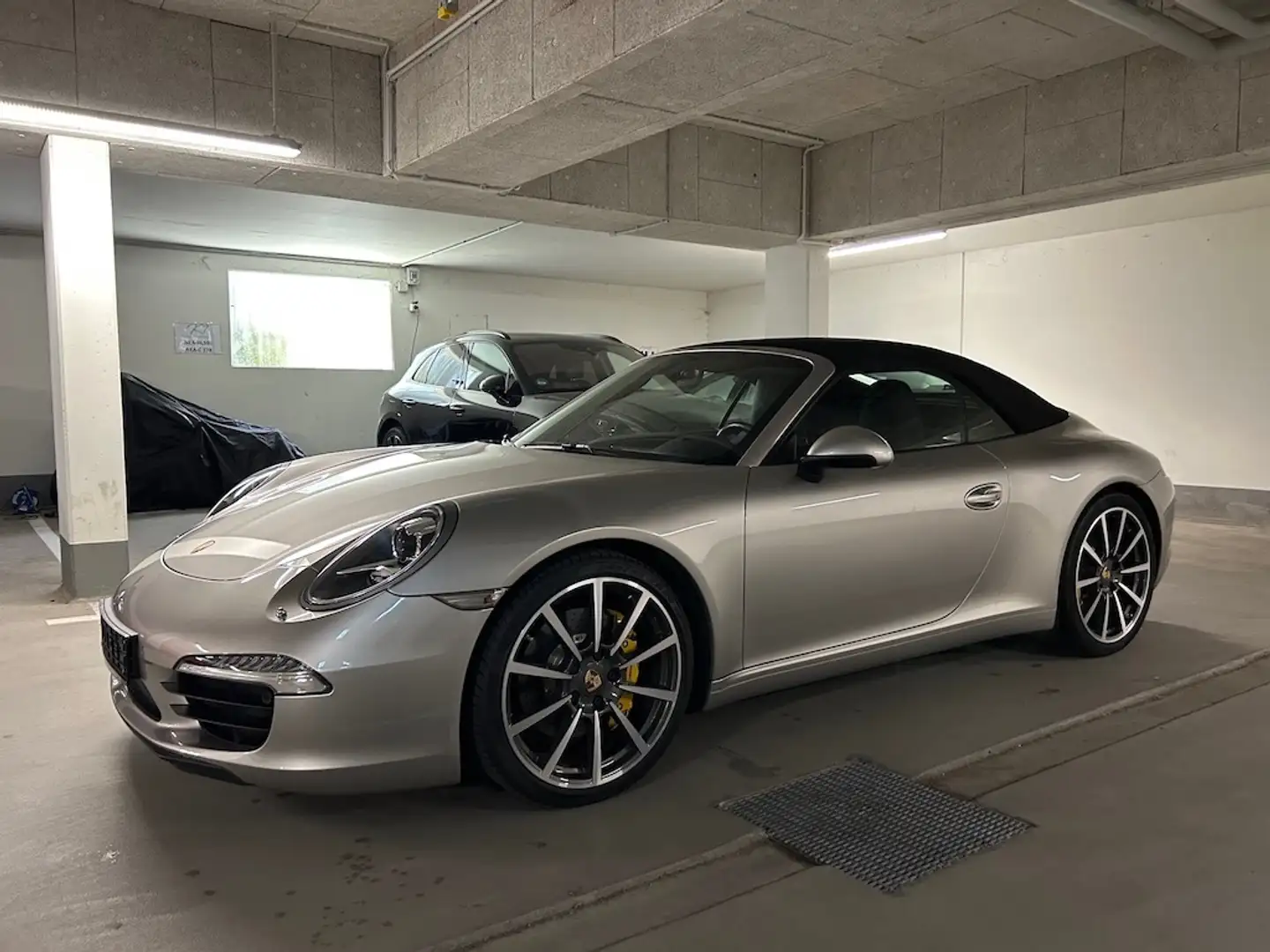 Porsche 991 Carrera S Cabriolet *SAGA*Topausst.*Approved 1A Silber - 1