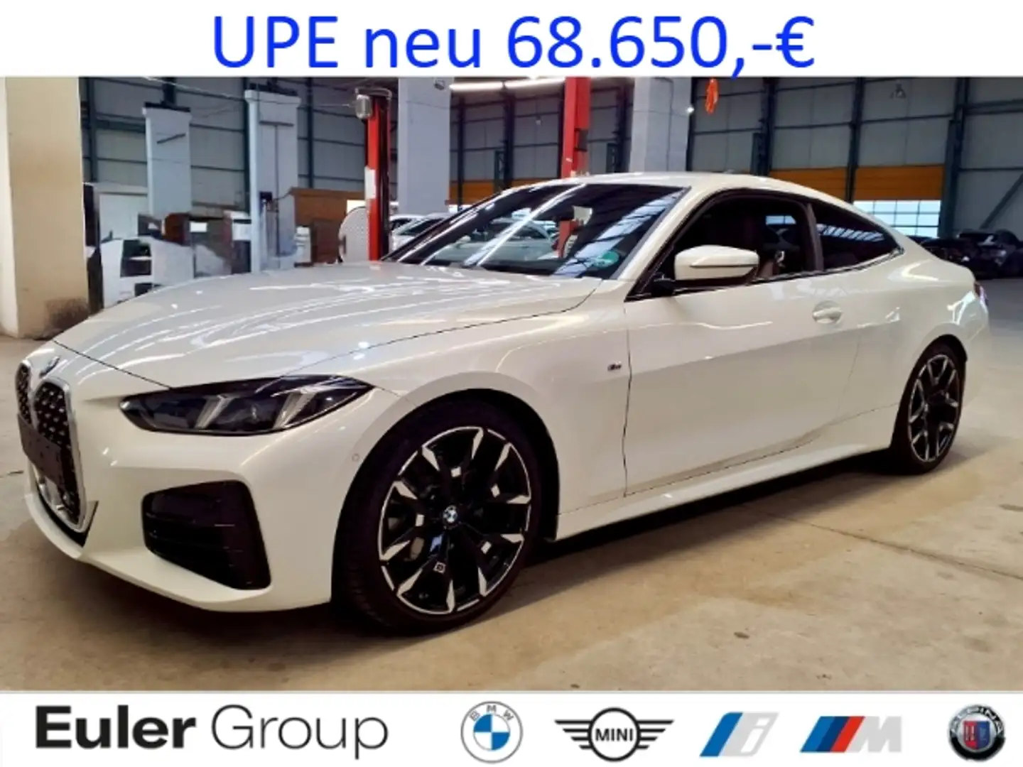 BMW 420 i Coupe M Sport 19'' ACC LCProf Innov.+Comf.Pak. M Weiß - 1
