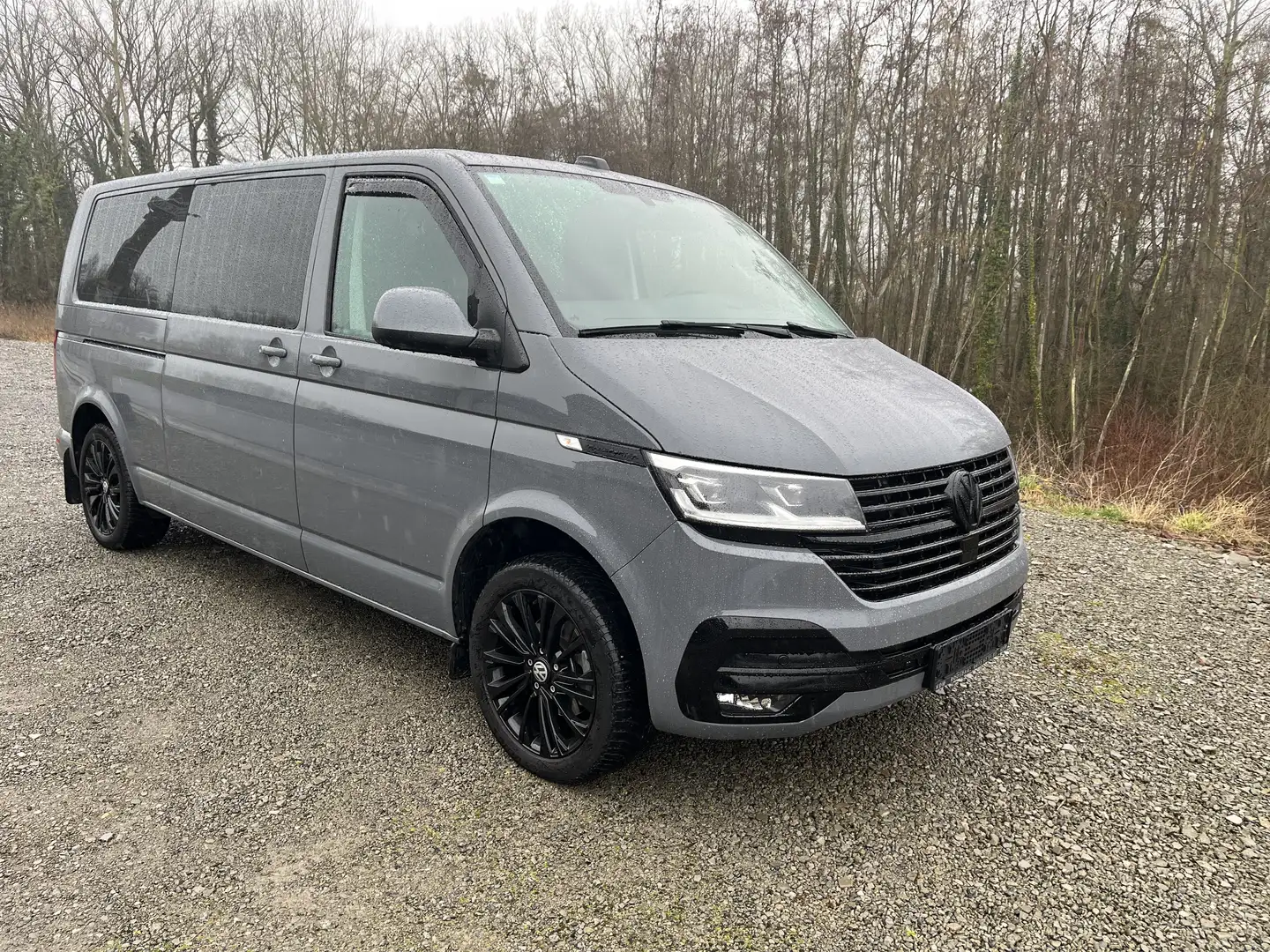 Volkswagen T6.1 Transporter 2.0 TDi DSG LANG/L2  ingericht als KAMPEERWAGEN Gris - 2