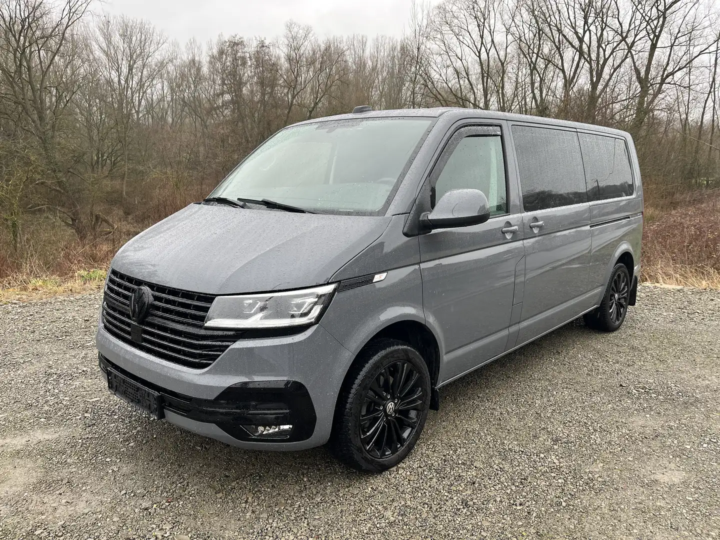 Volkswagen T6.1 Transporter 2.0 TDi DSG LANG/L2  ingericht als KAMPEERWAGEN Gris - 1