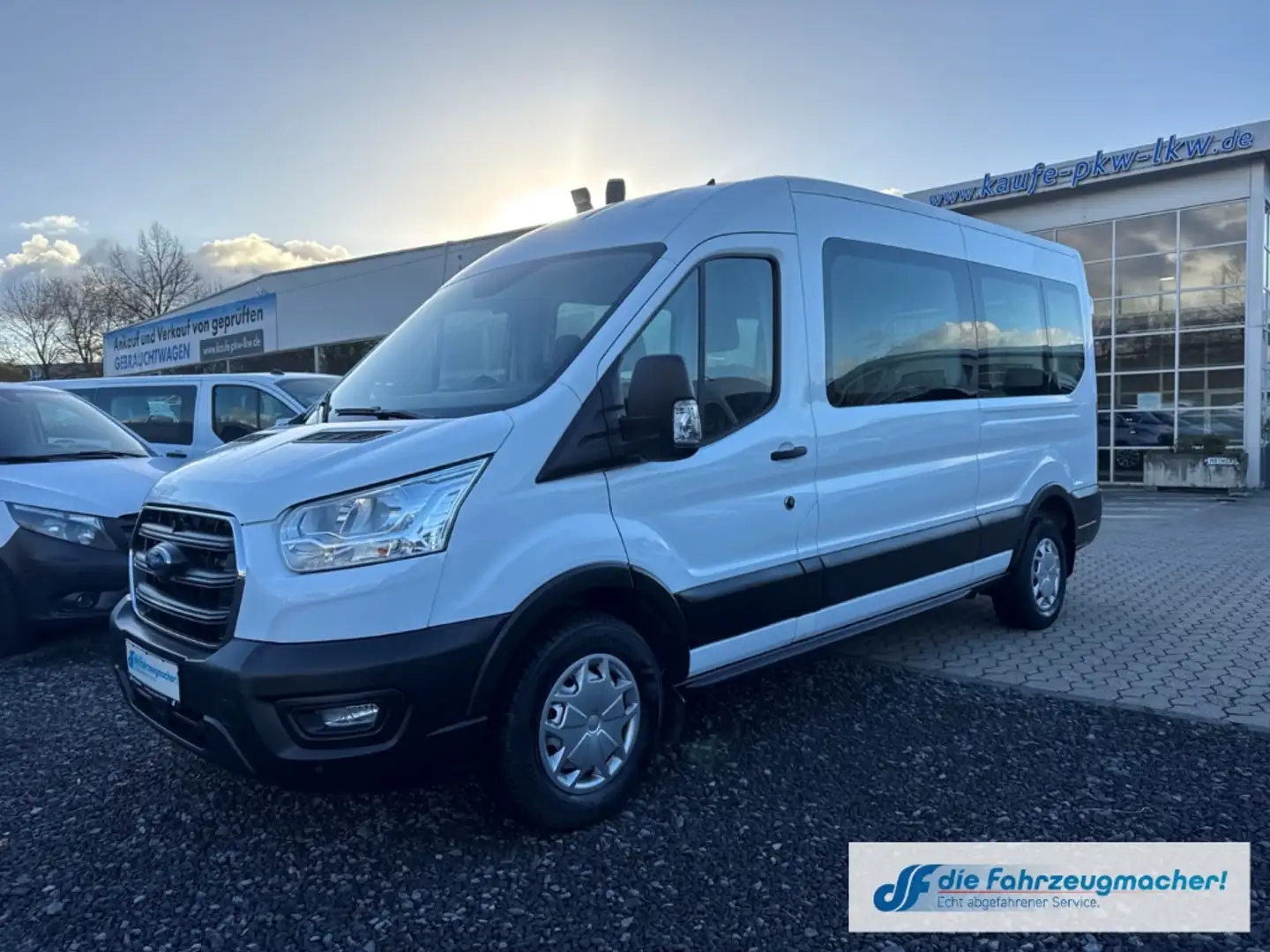 Ford Transit Kombi 350 L3 Trend Notbremsass. Temp Tel.-Vorb. PD Blanc - 2