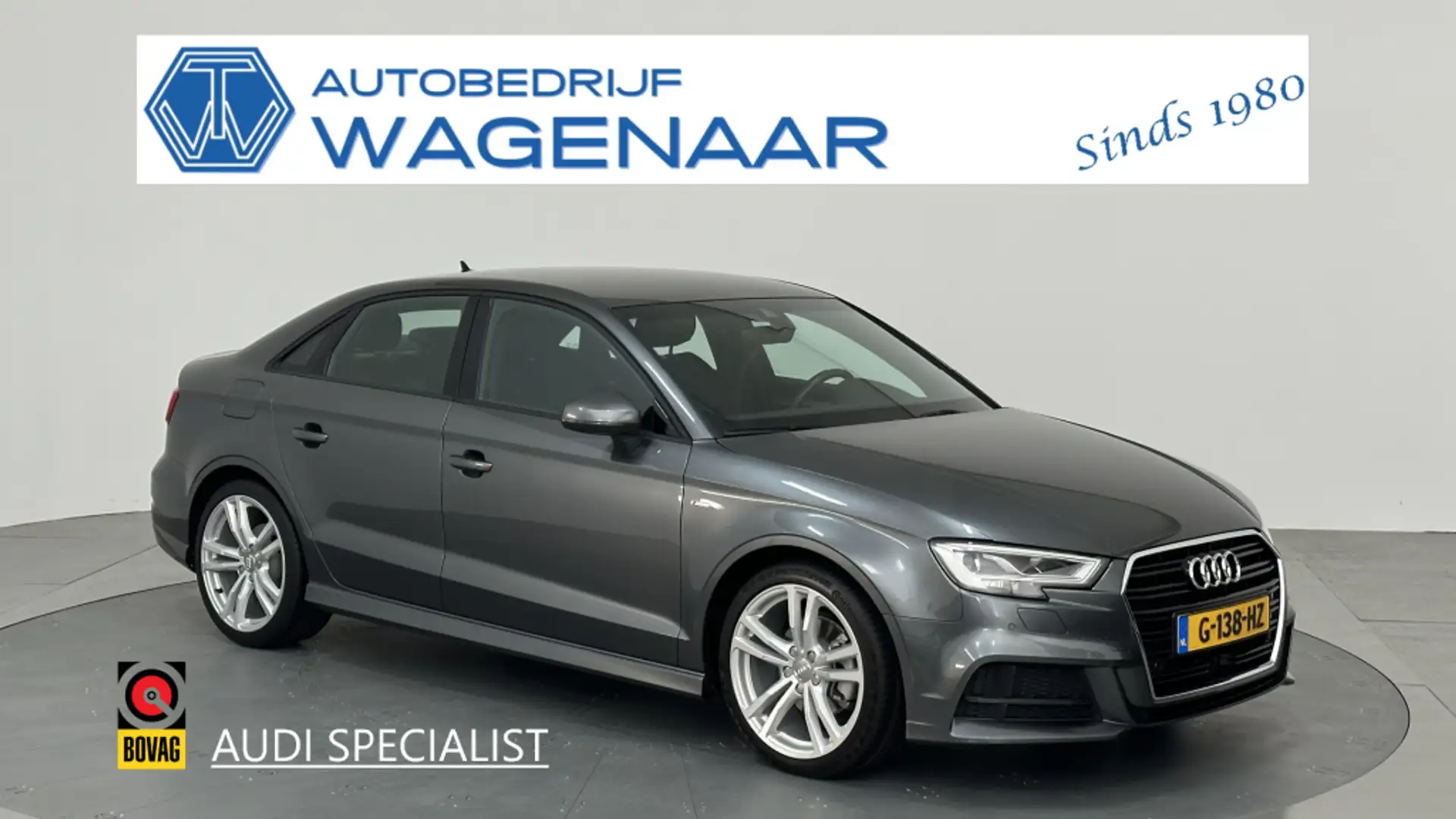Audi A3 30 TFSI ADVANCE SPORT S-LINE ADAPT CRUISE DIGI DAS Grijs - 1