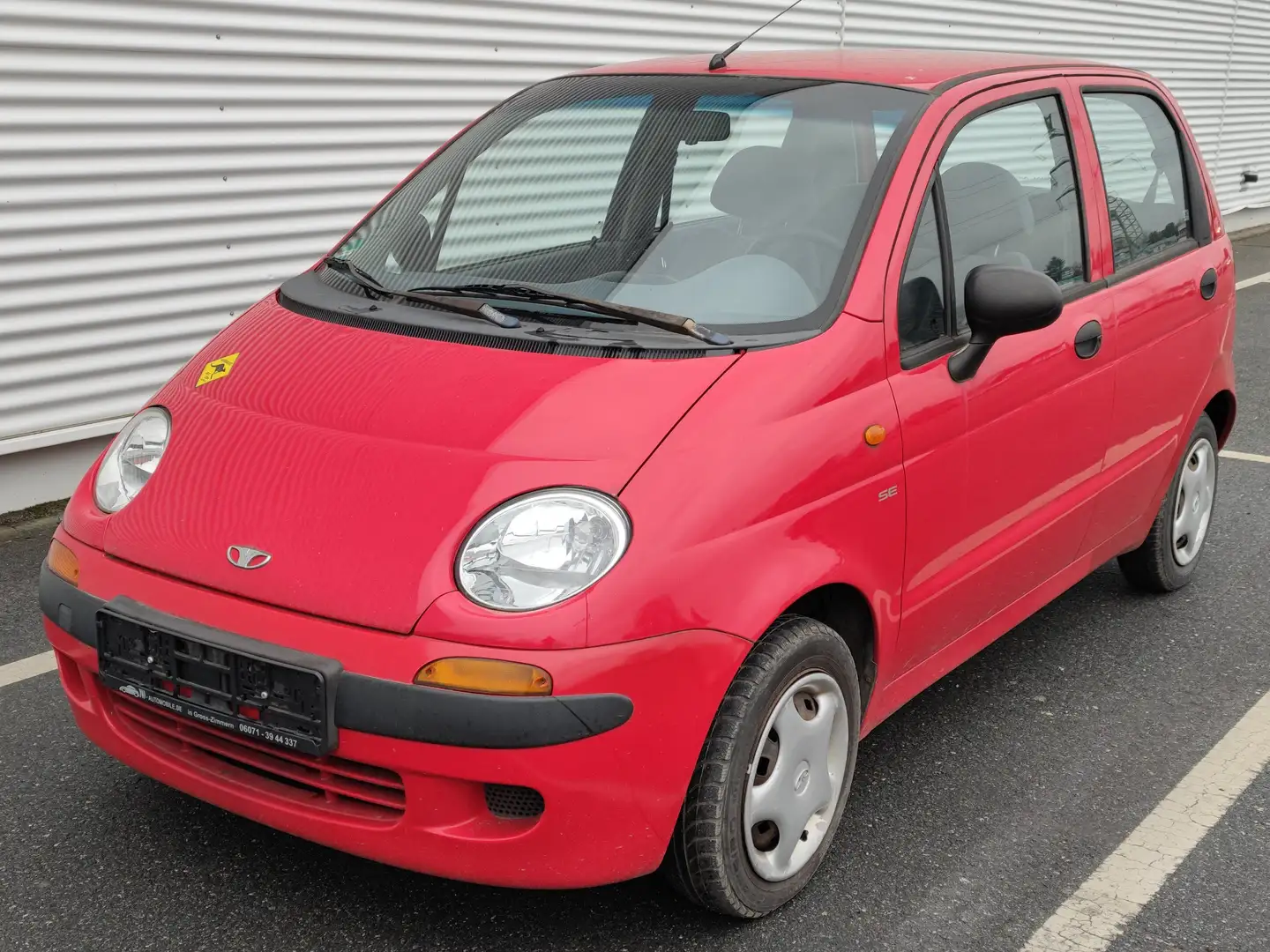 Daewoo Matiz 0.8 SE Alufelgen TÜV=NEUUU Rot - 2