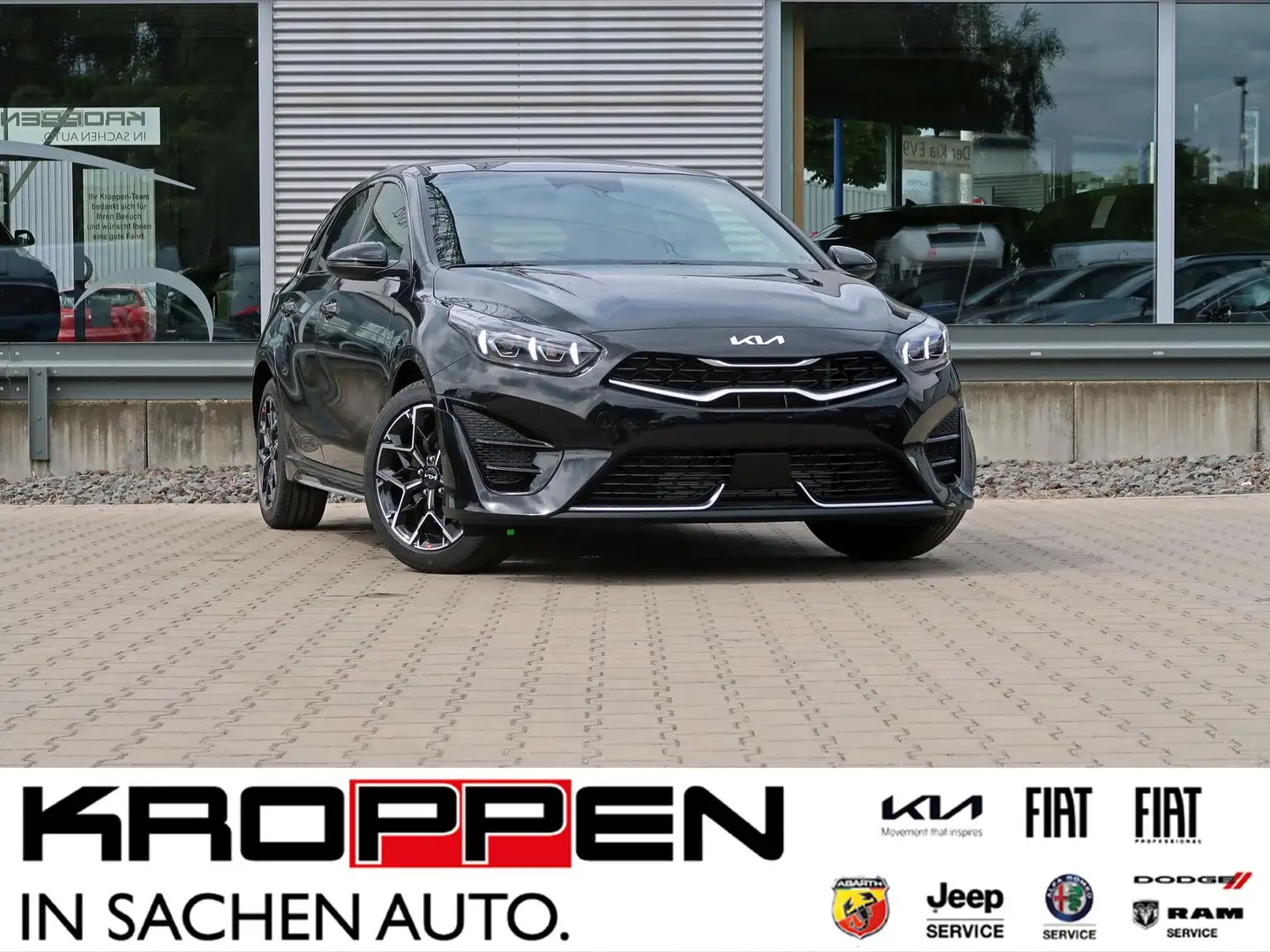 Kia Ceed / cee'd GT-LINE 140 DCT7 TECHNIK *NAVI SHZ LHZ* Noir - 1