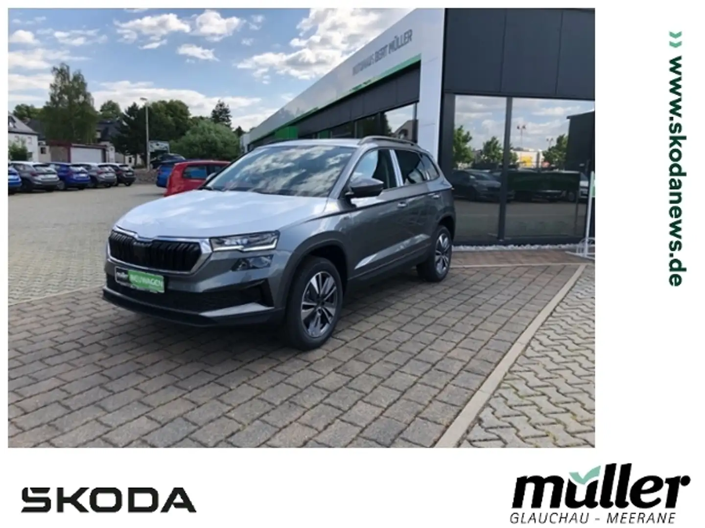 Skoda Karoq Tour 1.5 TSI DSG AHZV Matrix-LED Kamera Grau - 1
