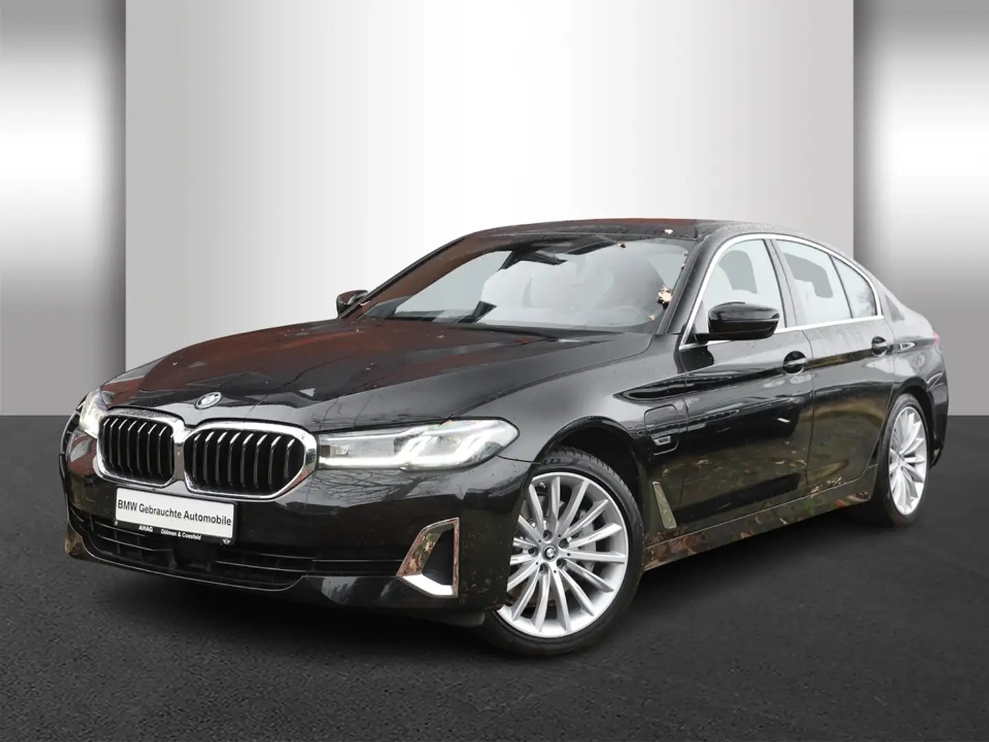 BMW 530 e Navi Leder Tempom.aktiv Glasdach Bluetooth MP3 S Schwarz - 2