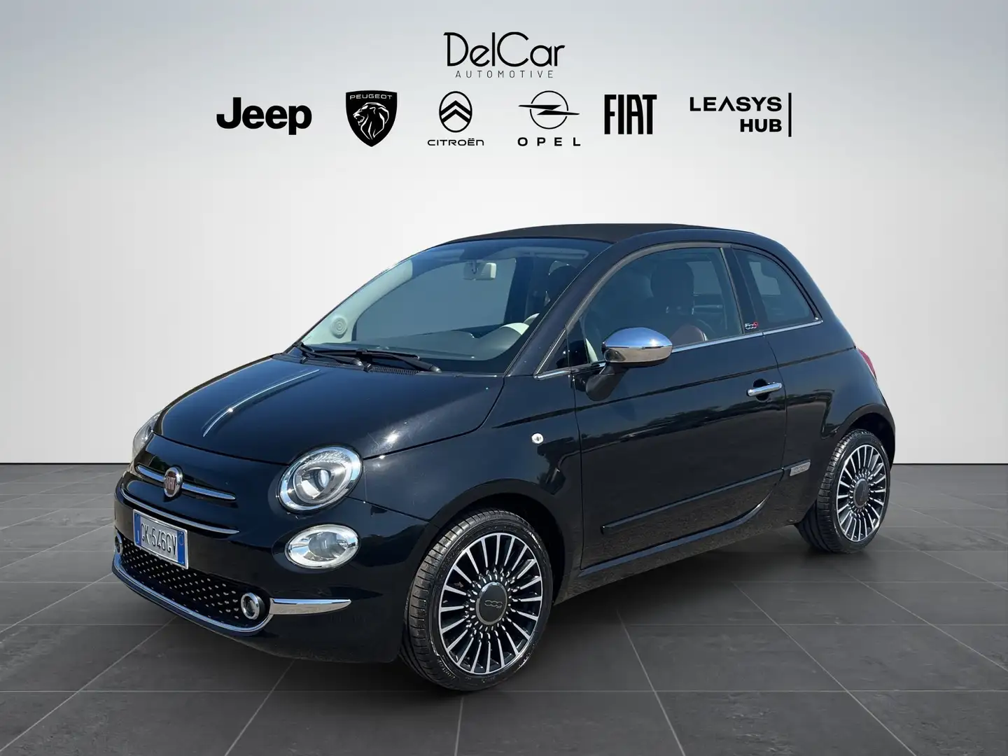 Fiat 500 500 III 2015 0.9 t.air t. Lounge 85cv dualogic Nero - 2