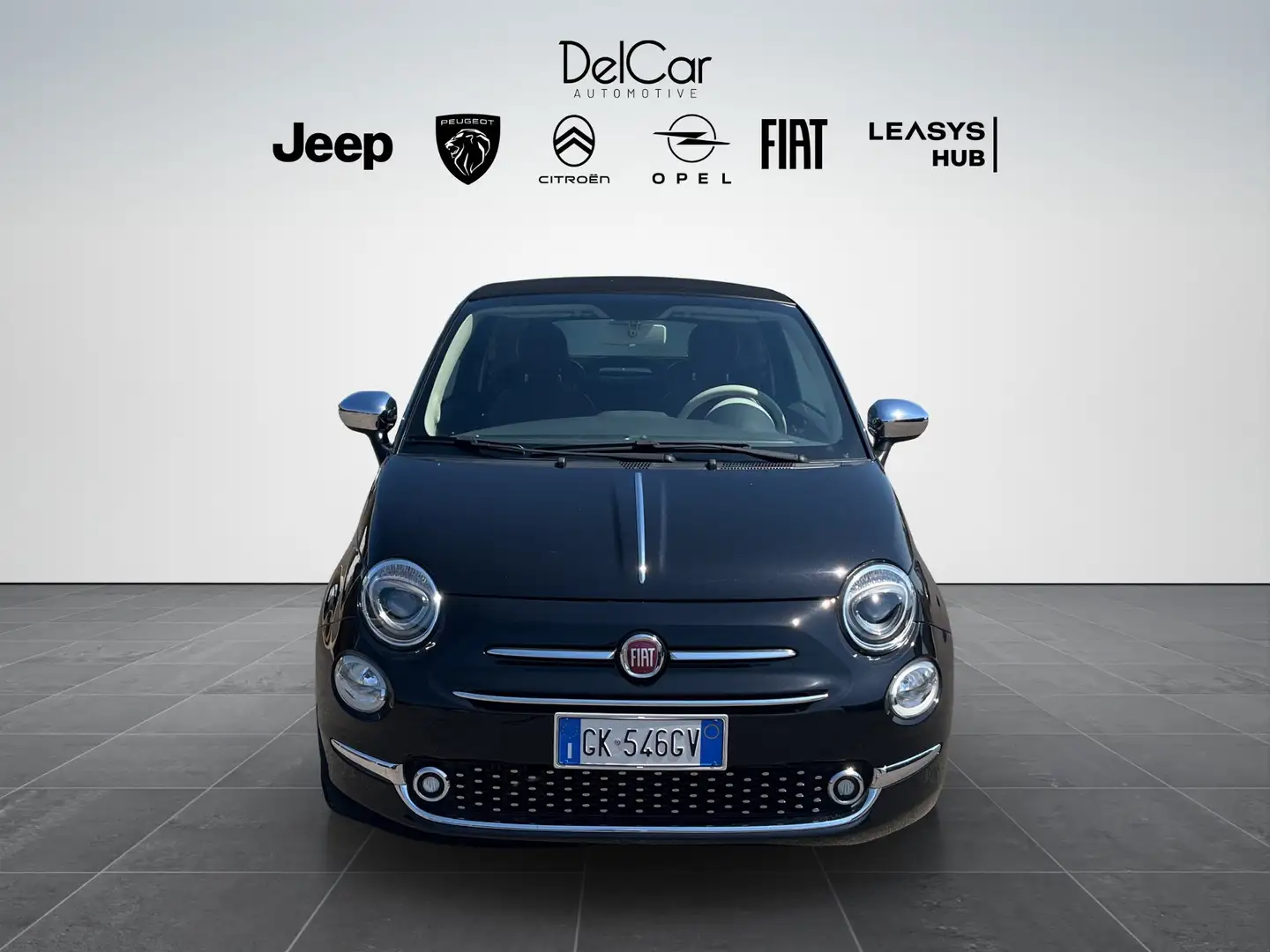 Fiat 500 500 III 2015 0.9 t.air t. Lounge 85cv dualogic Nero - 1