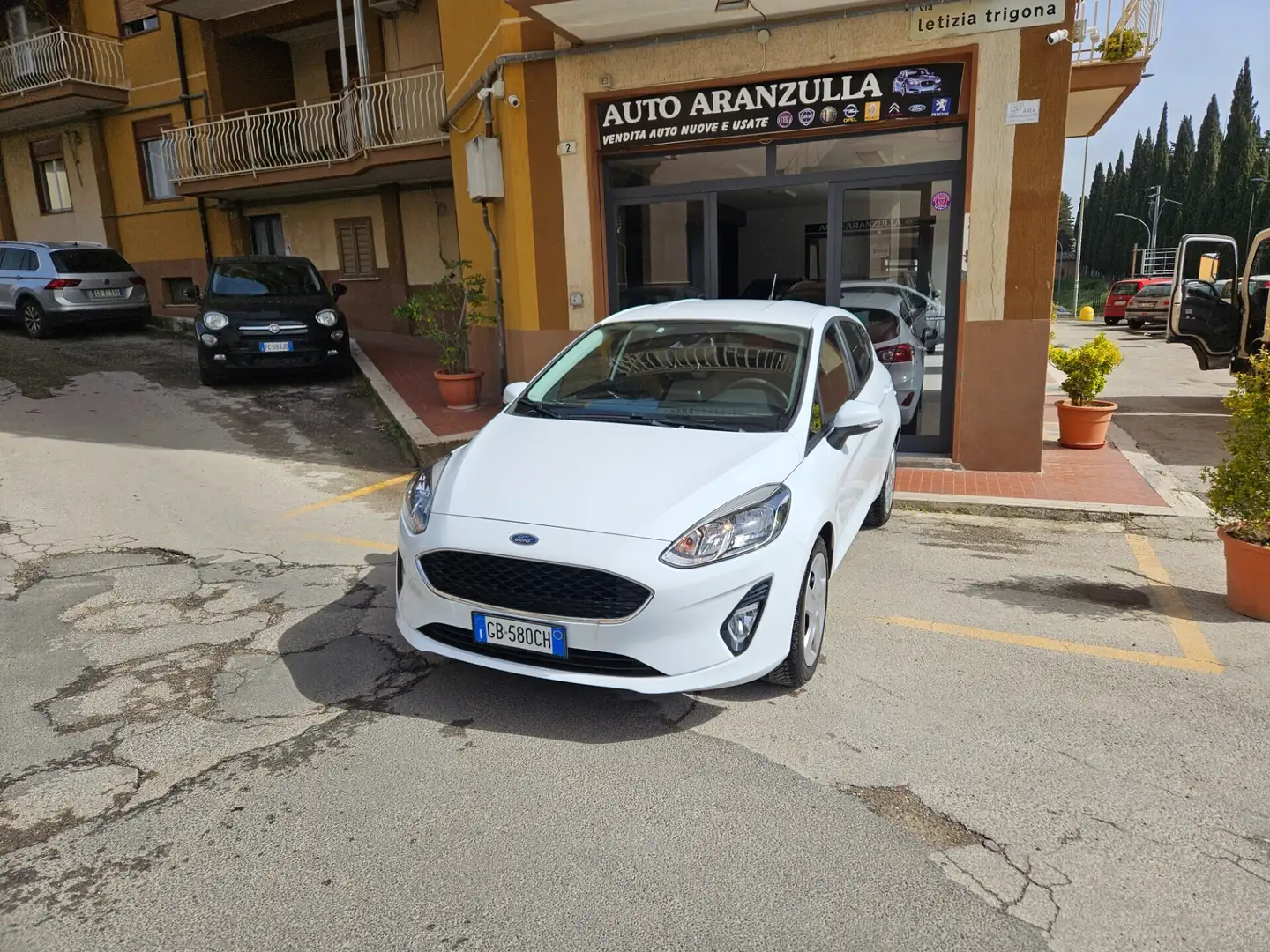 Ford Fiesta Fiesta 1.5 EcoBlue 5 porte Connect Blanc - 2