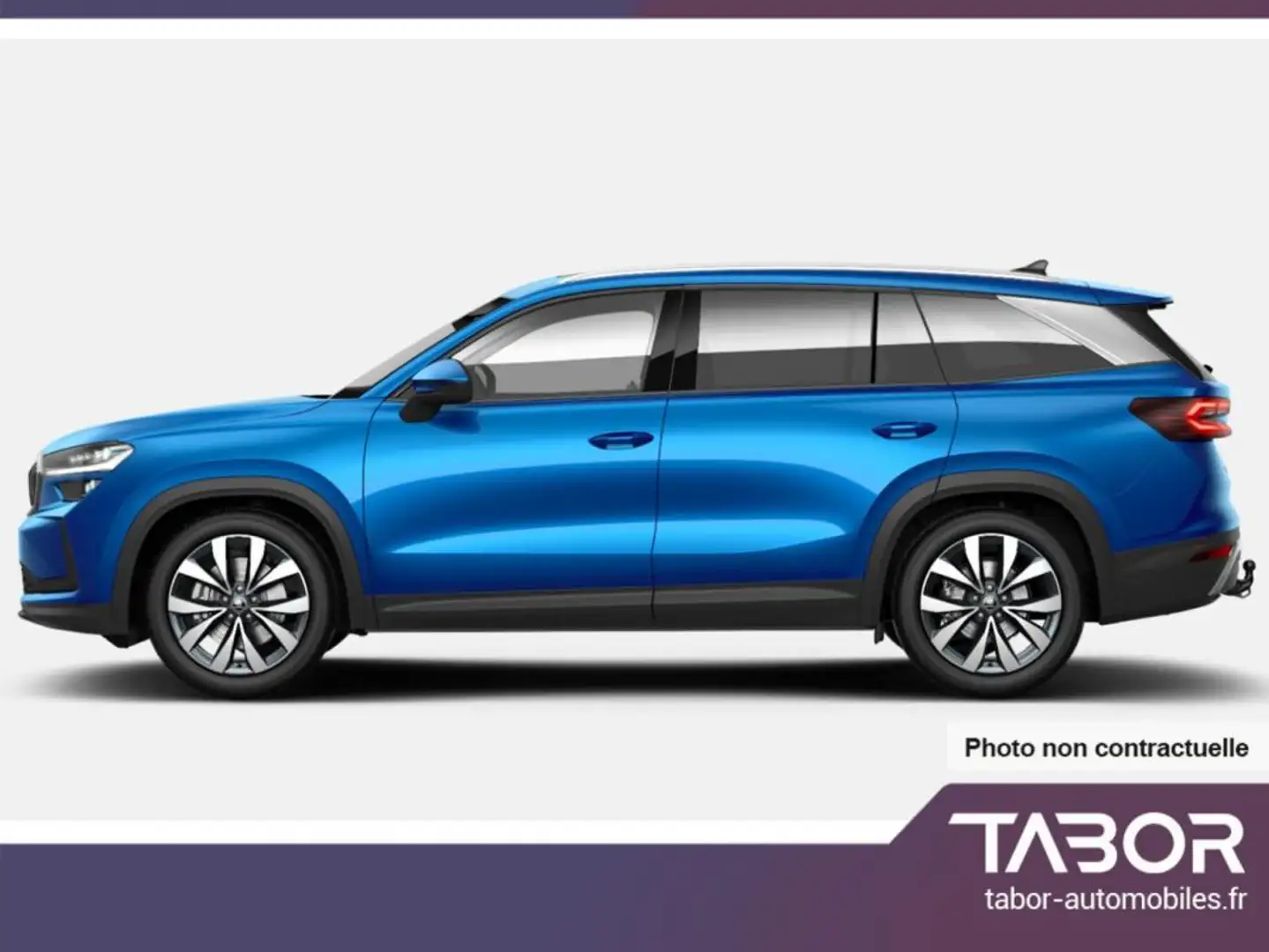 Skoda Kodiaq TDI 193 DSG 4x4 Selec 7P Cuir Pano Bleu - 2