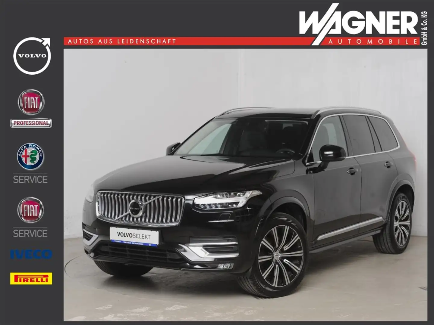 Volvo XC90 B5 D AWD Geartronic Inscription *Standhzg. * 360°* Noir - 1