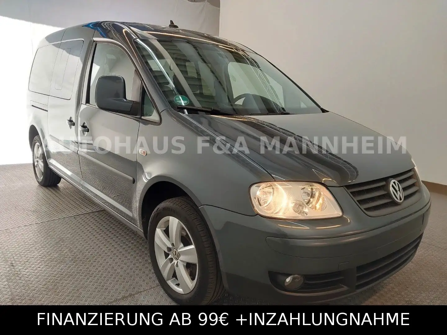 Volkswagen Caddy Maxi Life Gewinner 7 SItzer Klima Navi PDC Gris - 2
