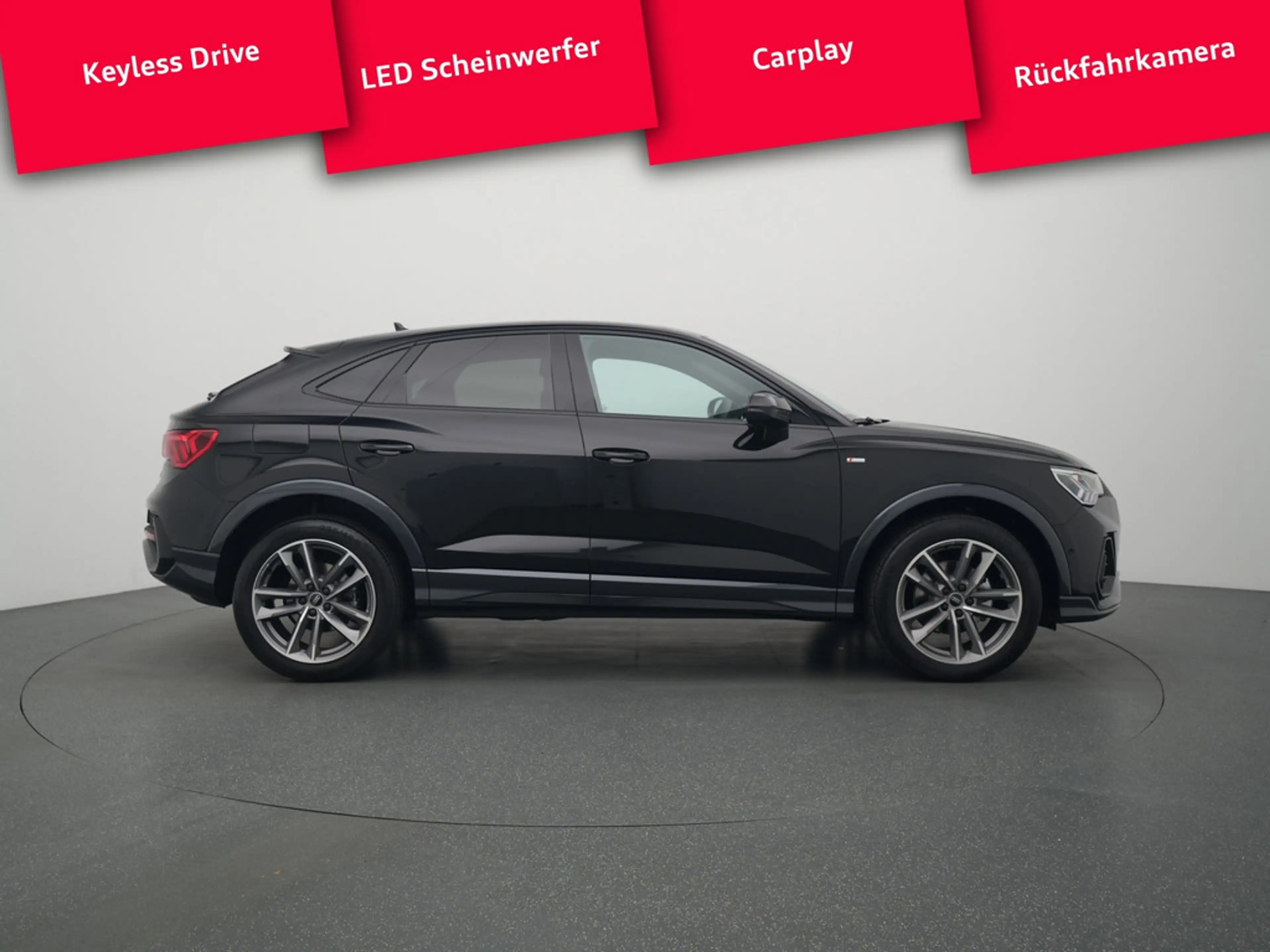Audi Q3 Sportback S line PANO AHK LED KAM ACC PDC — photo 3