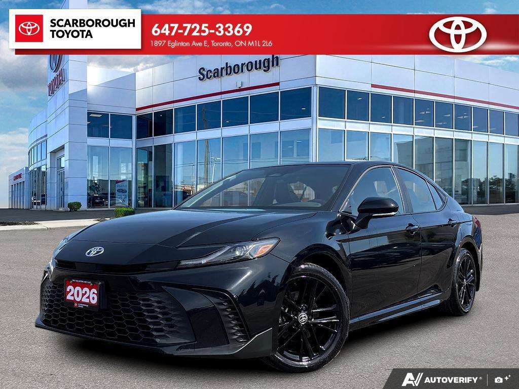 Black 2026 Toyota Camry Sedan  Automatic