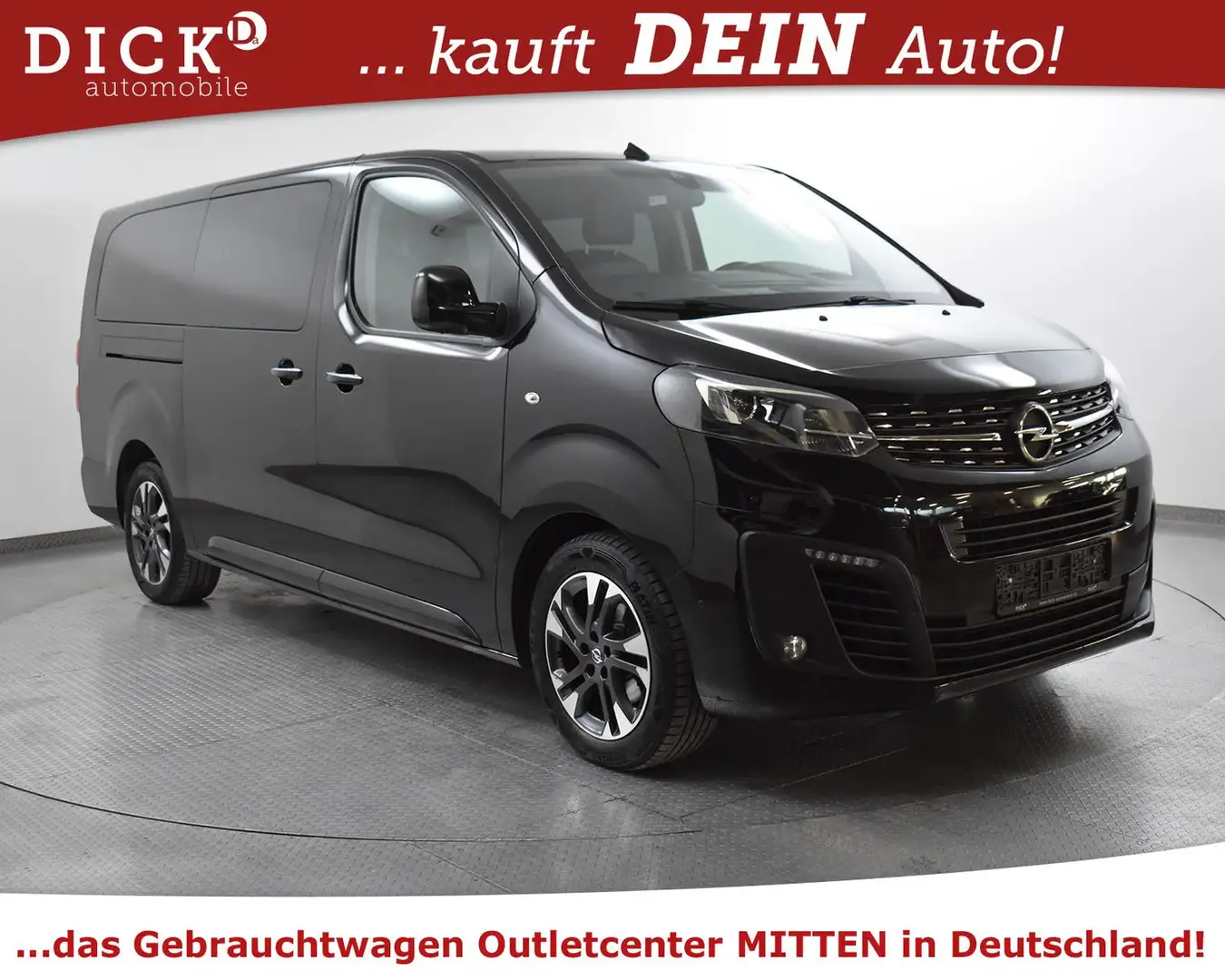 Opel Zafira Life 2.0d Tour L3+6SI+STDHZ+LEDER+KAM+VOL Noir - 2