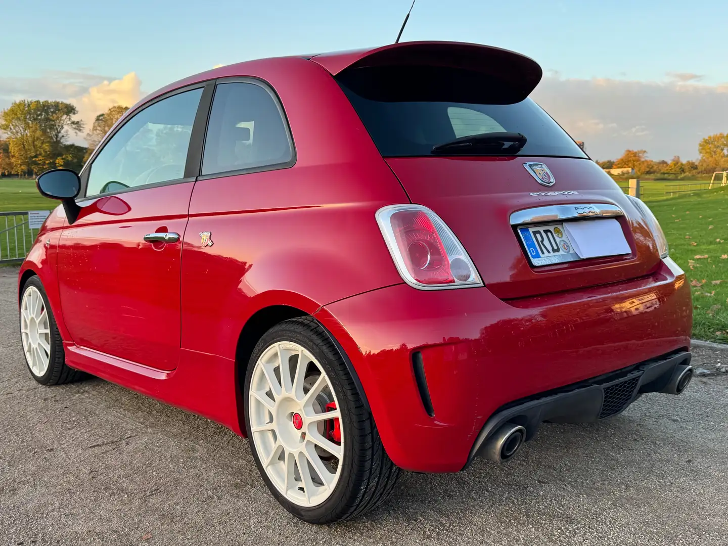 Abarth 595 Competizione Sondermodell Esseesse Super Sport mit 160 PS Rot - 1