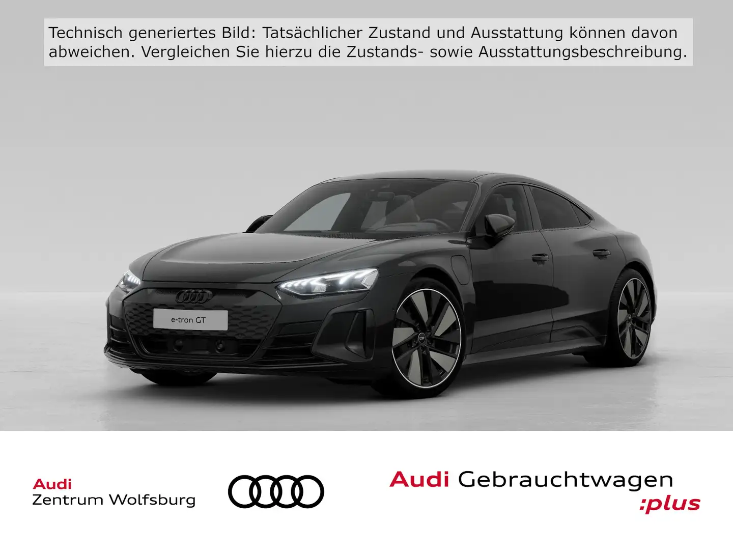 Audi e-tron GT Pano/Tempo/Einparkhi Negru - 1