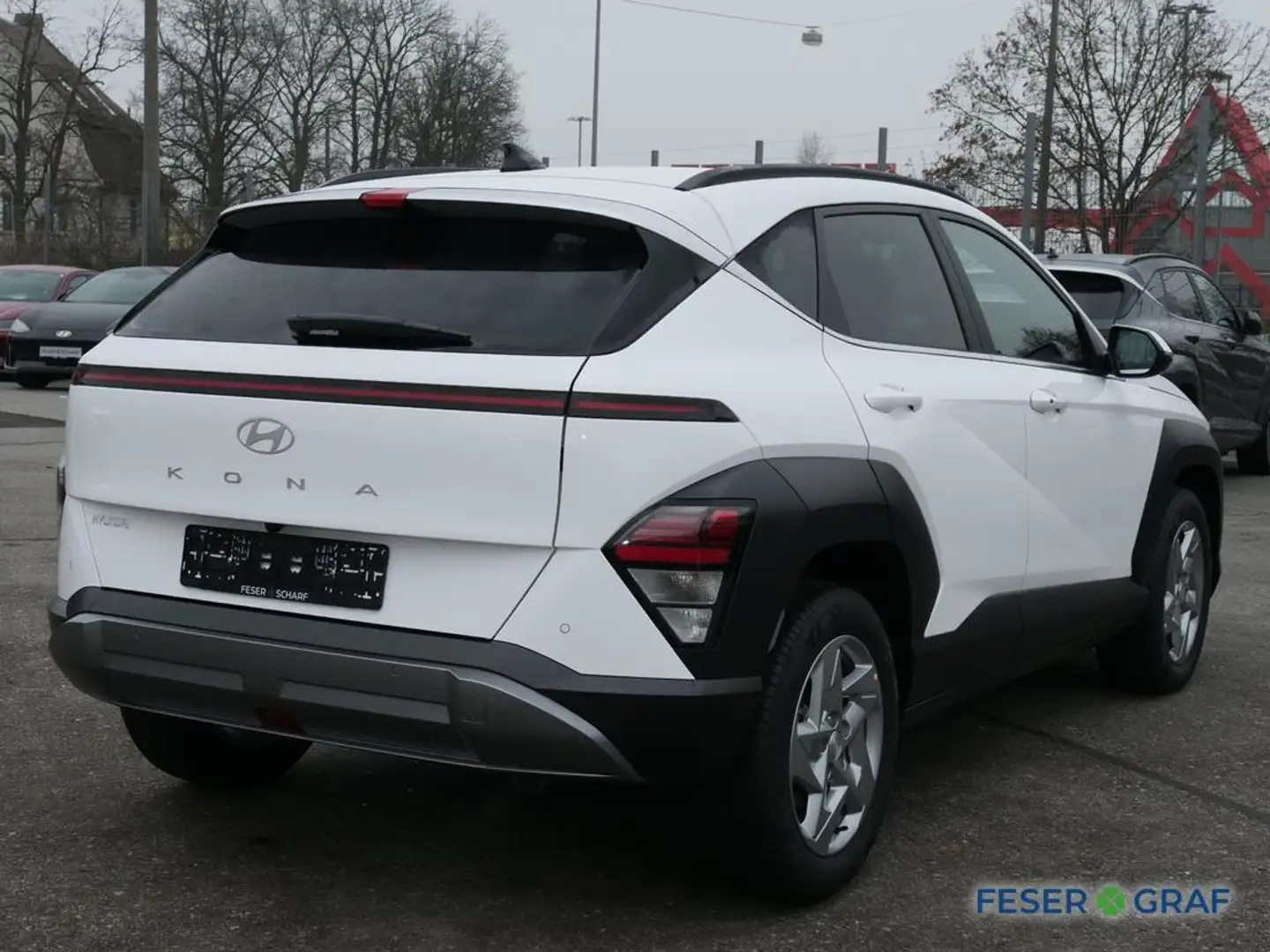 Hyundai KONA TREND Elek. Heckklappe NAVI KAMERA SHZ LHZ Weiß - 2