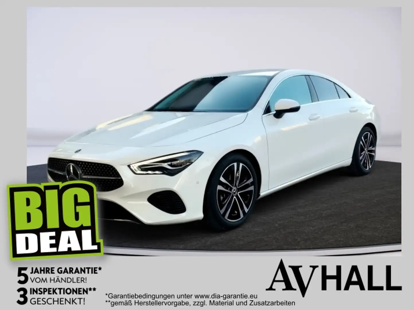 Mercedes-Benz CLA 180 d Coupé SpurW LM W-Paket KAM ParkAss. Bianco - 1