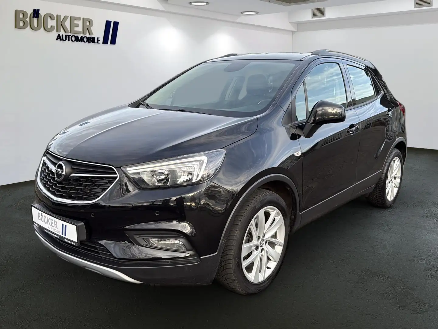 Opel Mokka X 1.6 D Edition AHK Allwetter NAVI Bluetooth Schwarz - 1