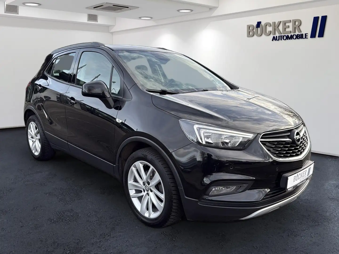 Opel Mokka X 1.6 D Edition AHK Allwetter NAVI Bluetooth Schwarz - 2