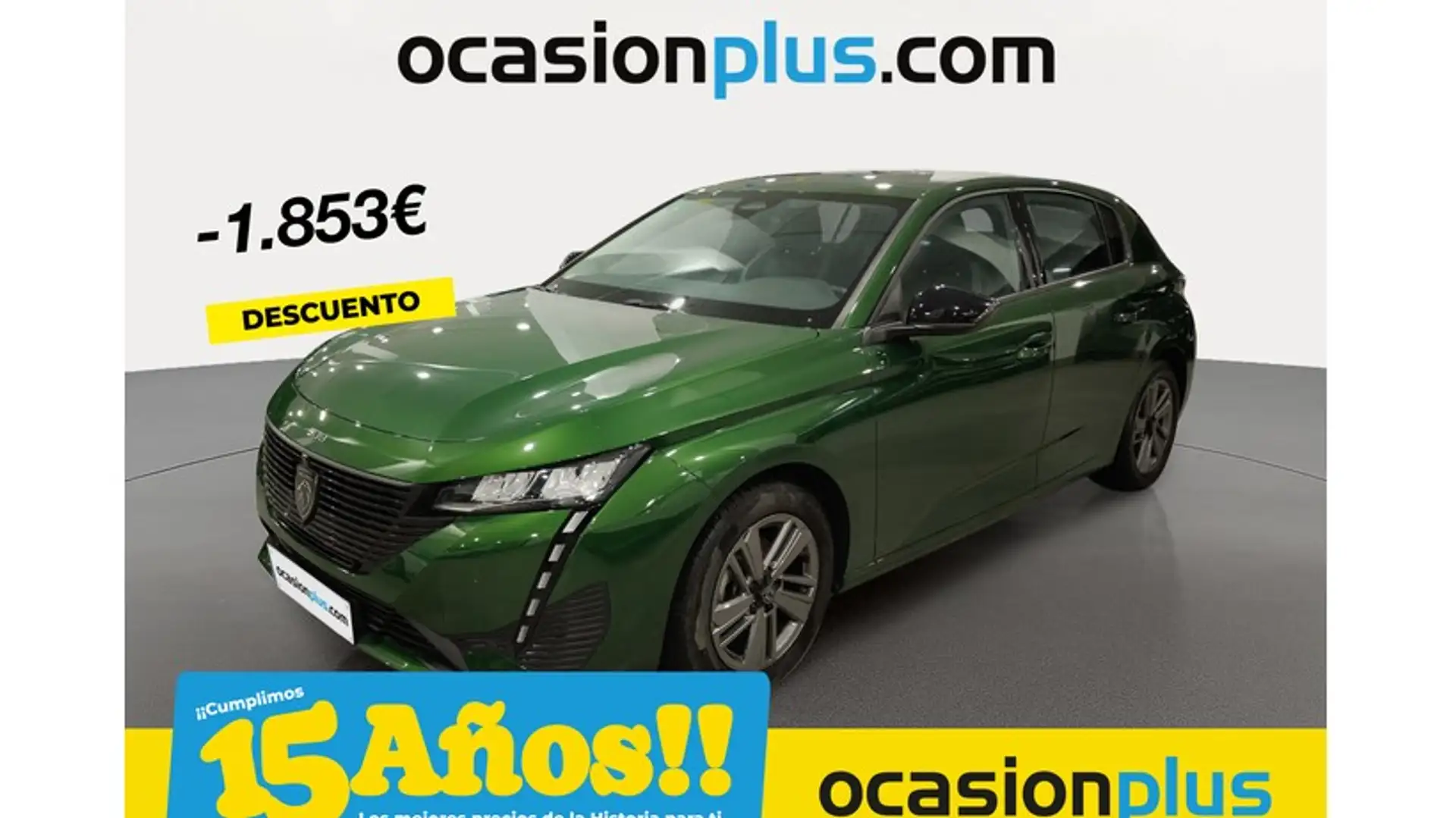 Peugeot 308 1.2 PureTech S&S Active EAT8 130 Vert - 1