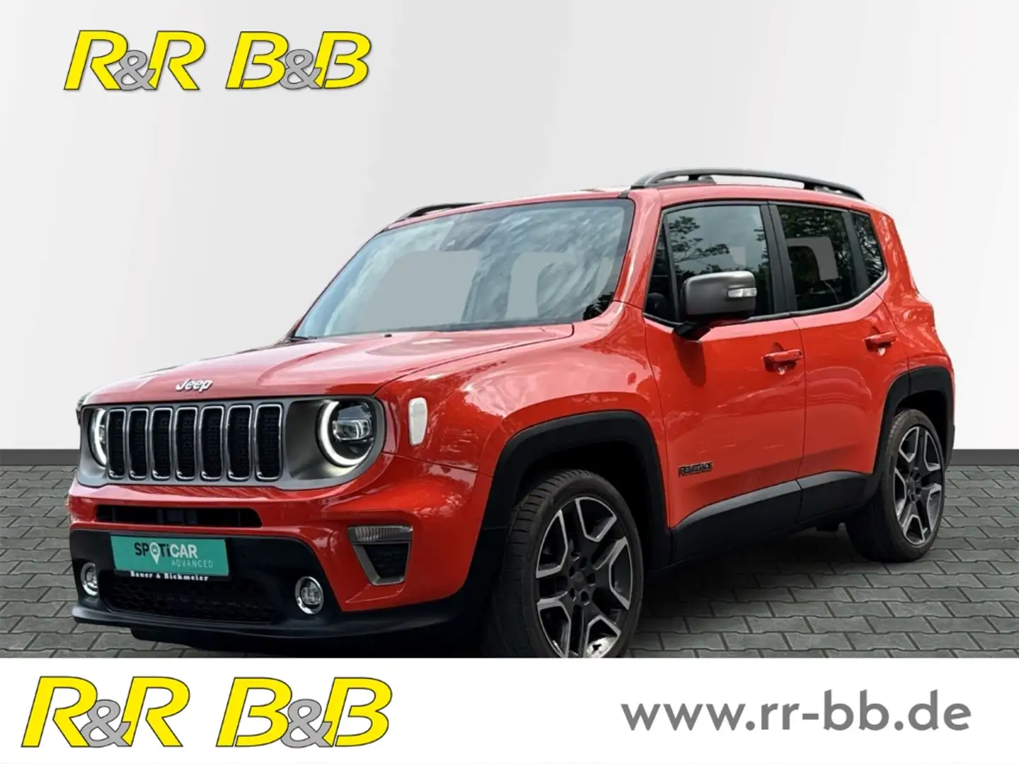 Jeep Renegade Limited FWD 1.3 T-GDI AT NAVI+DAB+KLIMA+SHZ+KAMERA Orange - 1