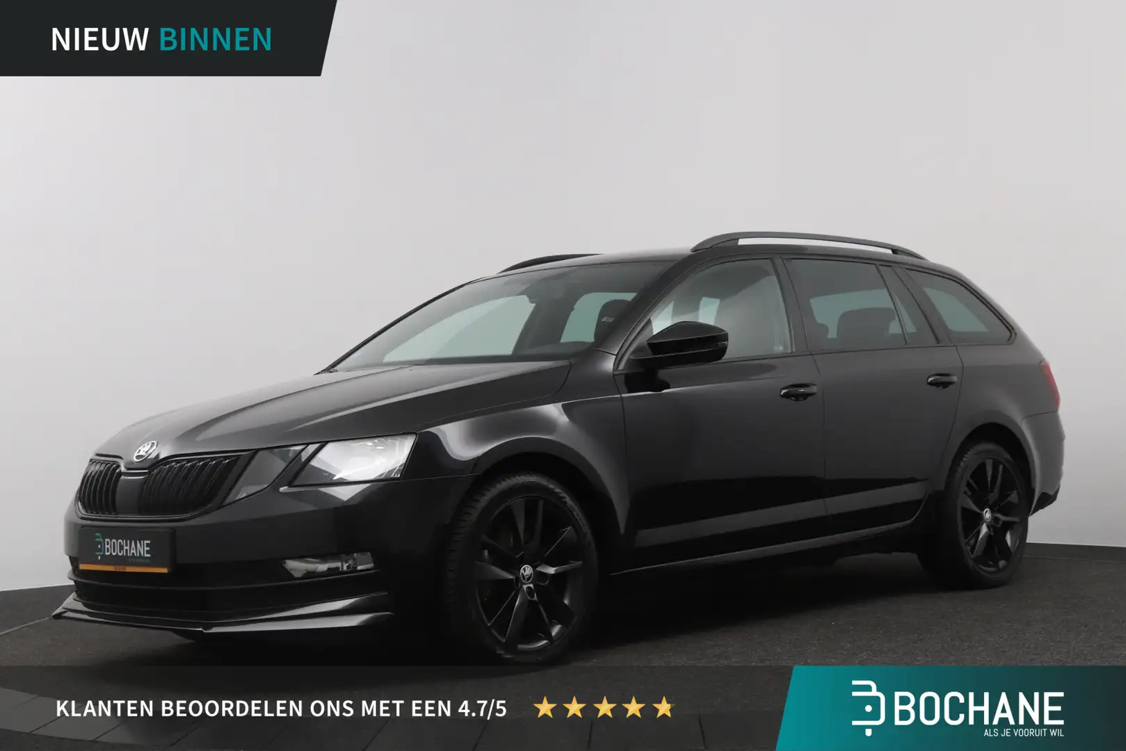 Skoda Octavia Combi 1.0 TSI Greentech Sport Business Zwart - 1
