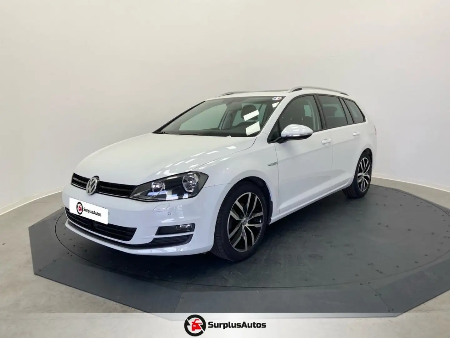 Volkswagen Golf SW (6) 1.2 TSI 105 BLUEMOTION CUP SIEGES CHAUFF TO Blanc - 1
