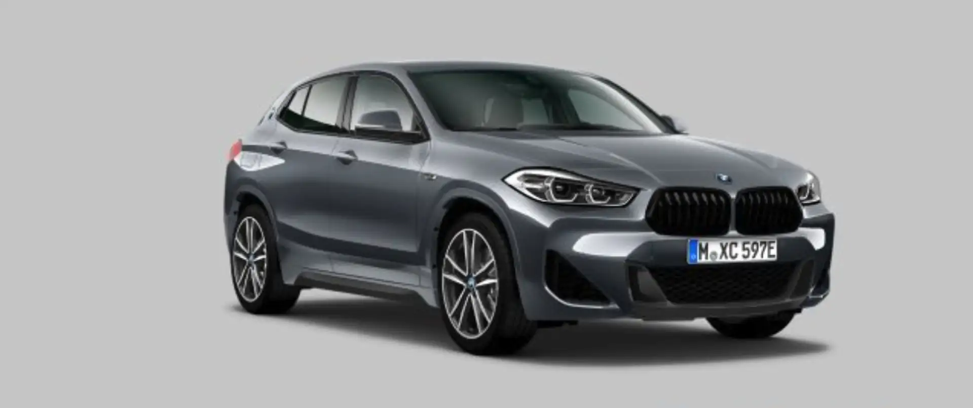 BMW X2 XDrive25e High Executive M Sport|Head-up|Ambiance| Grijs - 2
