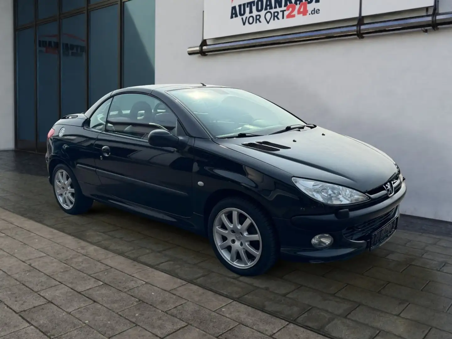 Peugeot 206 Cabriolet CC Platinum*Leder*Klima*BC* Klima Leder Noir - 1