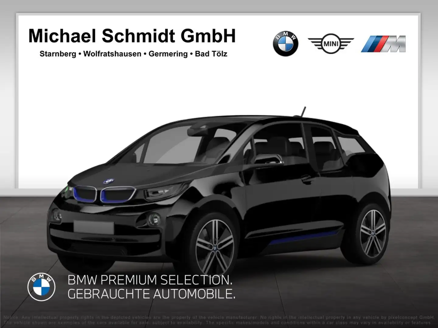 BMW i3 s 120Ah*Loft*DAB*LED*WLAN*Kamera*NaviProf*Komfortz Zwart - 1