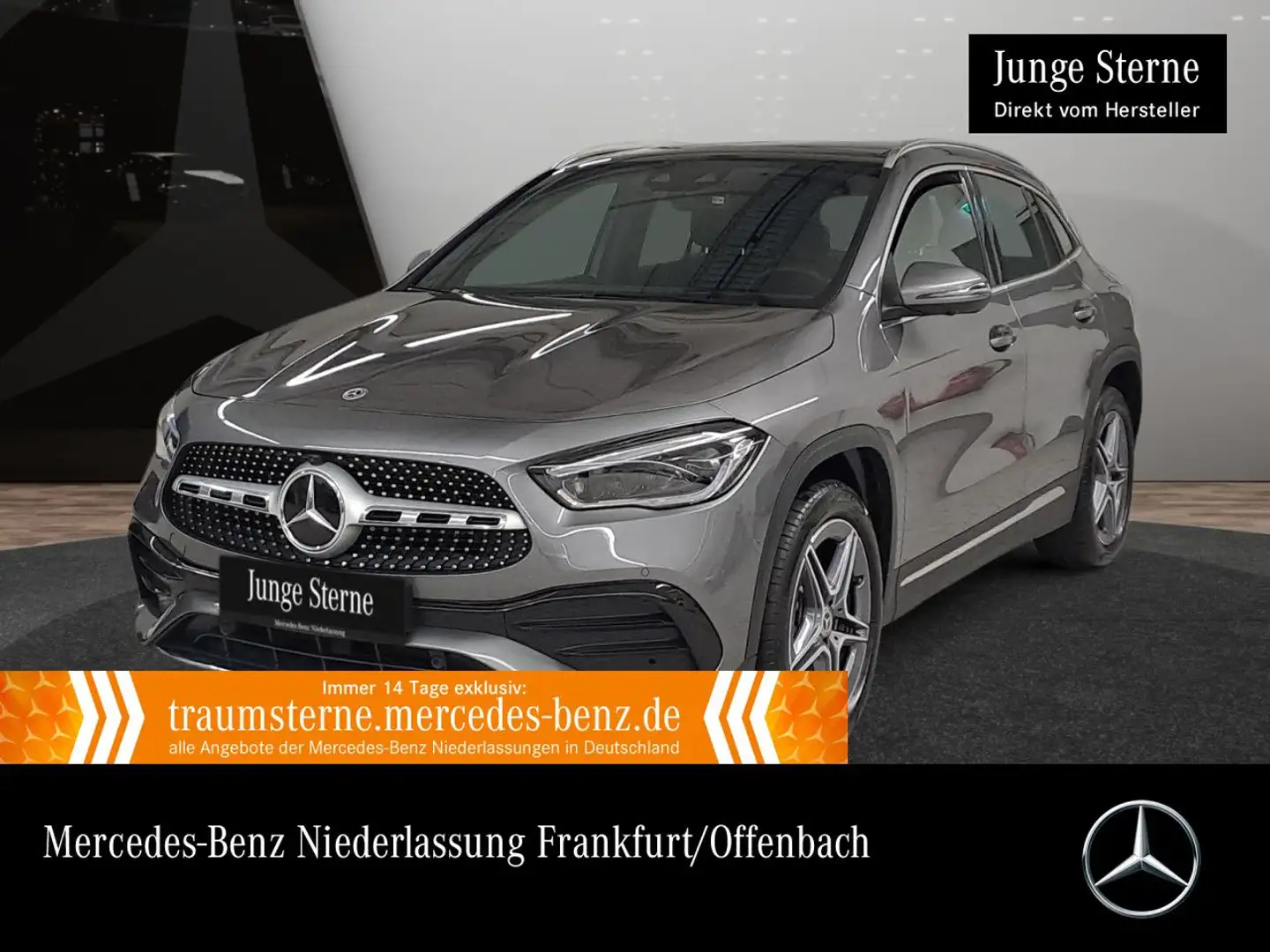 Mercedes-Benz GLA 250 e AMG+PANO+360°+MULTIBEAM+TOTW+8G Grau - 1