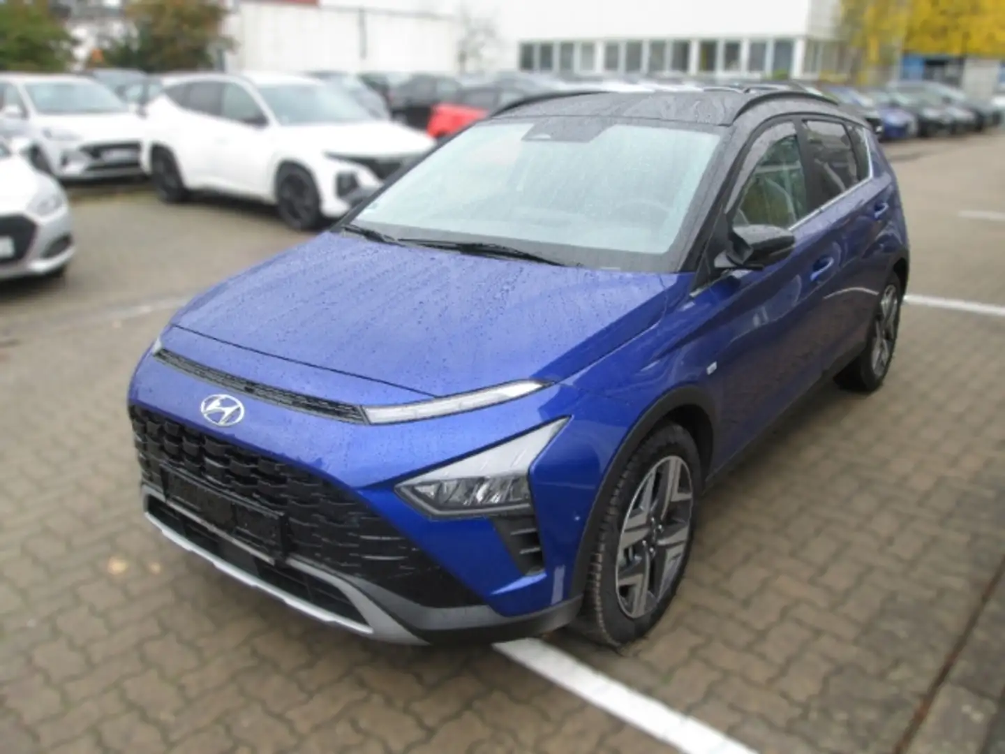 Hyundai BAYON Prime Mild-Hybrid 2WD 1.0 T-GDI EU6d Voll LED Andr Bleu - 2