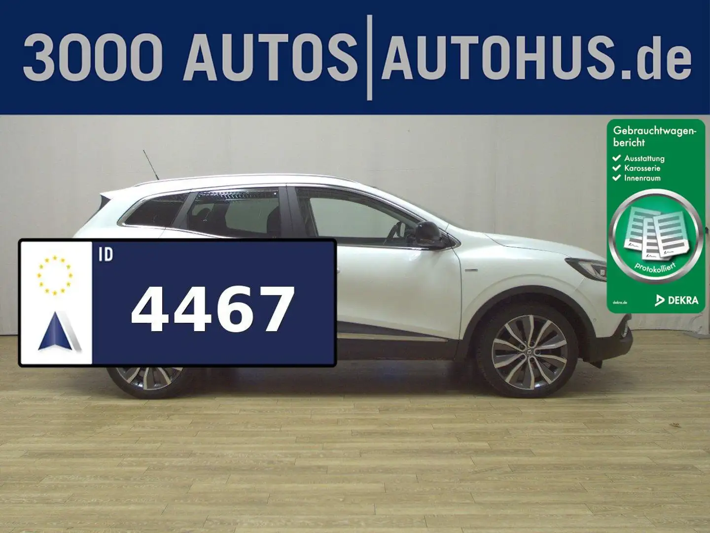 Renault Kadjar 1.5 dCi BOSE Edition Navi LED Pano RFK Weiß - 1