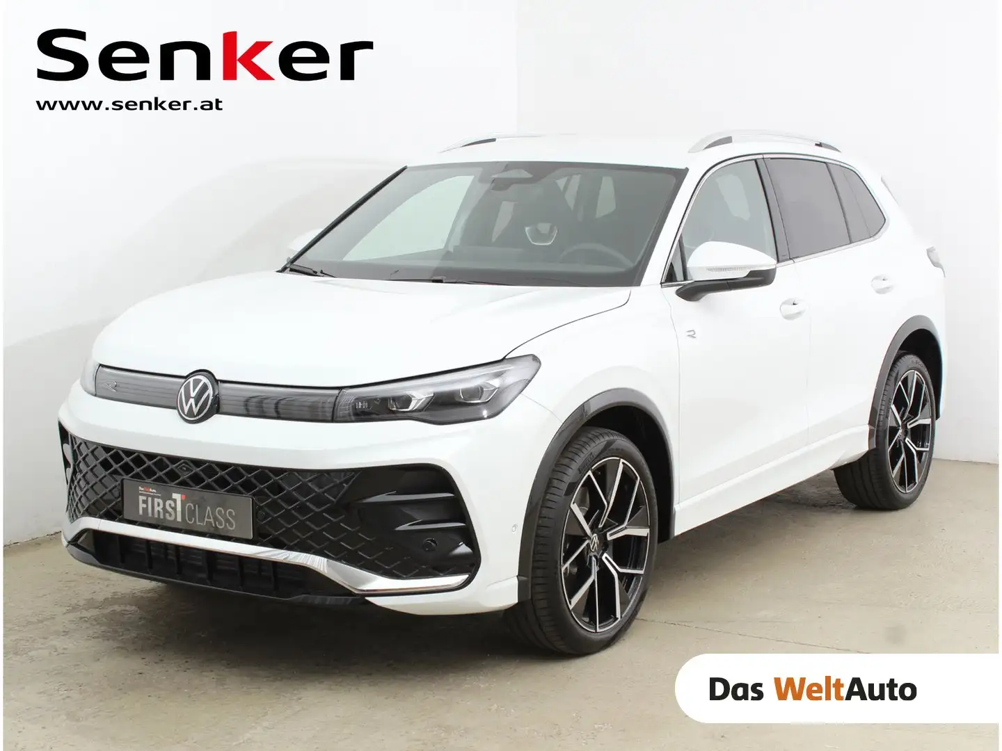 Volkswagen Tiguan R-Line TDI 4MOTION DSG Weiß - 1