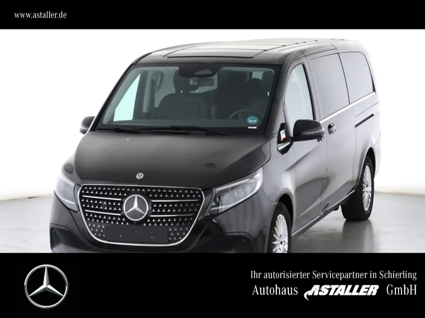 Mercedes-Benz V 300 d Avantgarde XL Extralang L3 MOPF+Distroni Černá - 1