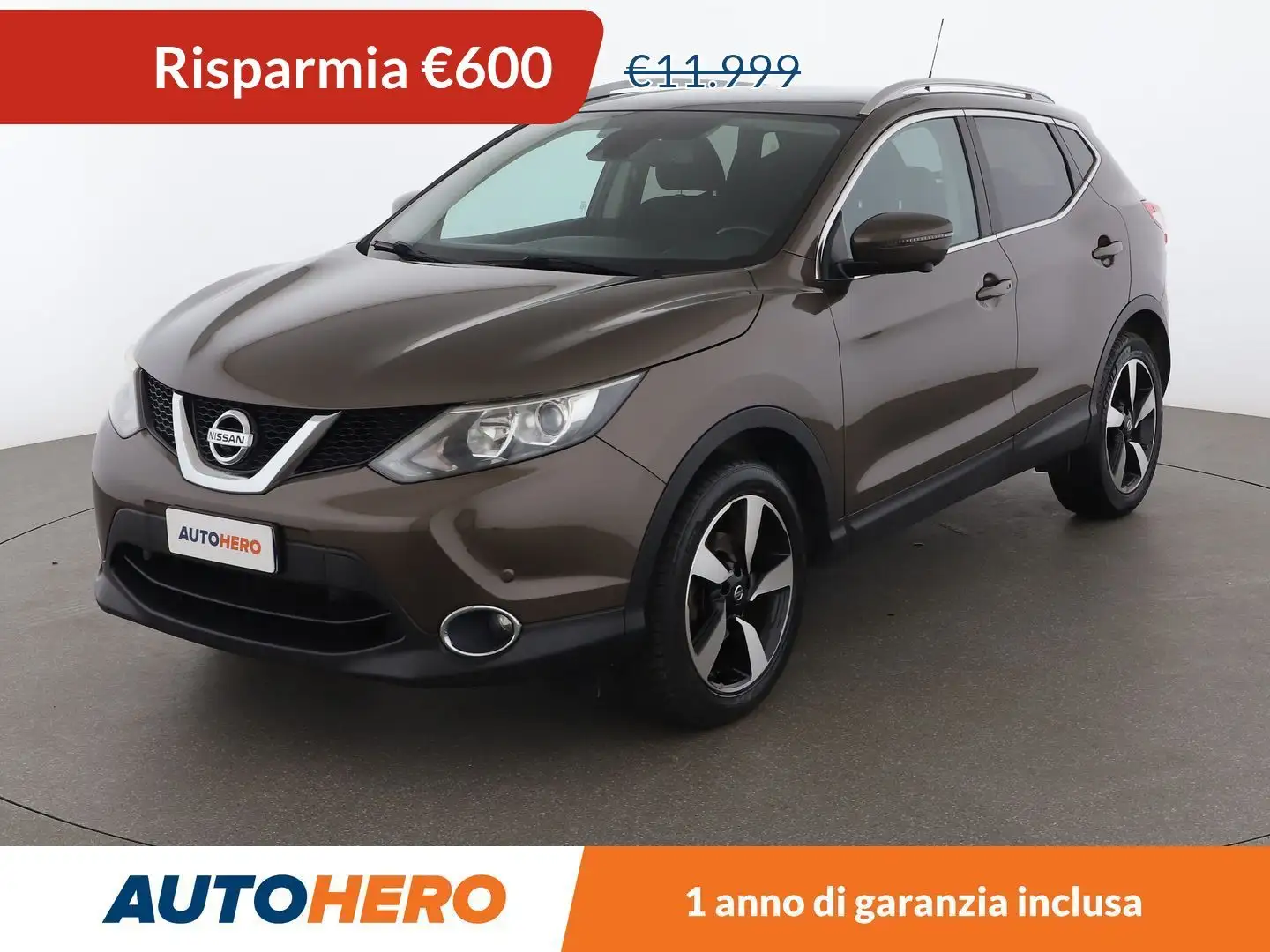 Nissan Qashqai 1.2 N-Connecta Bruin - 1