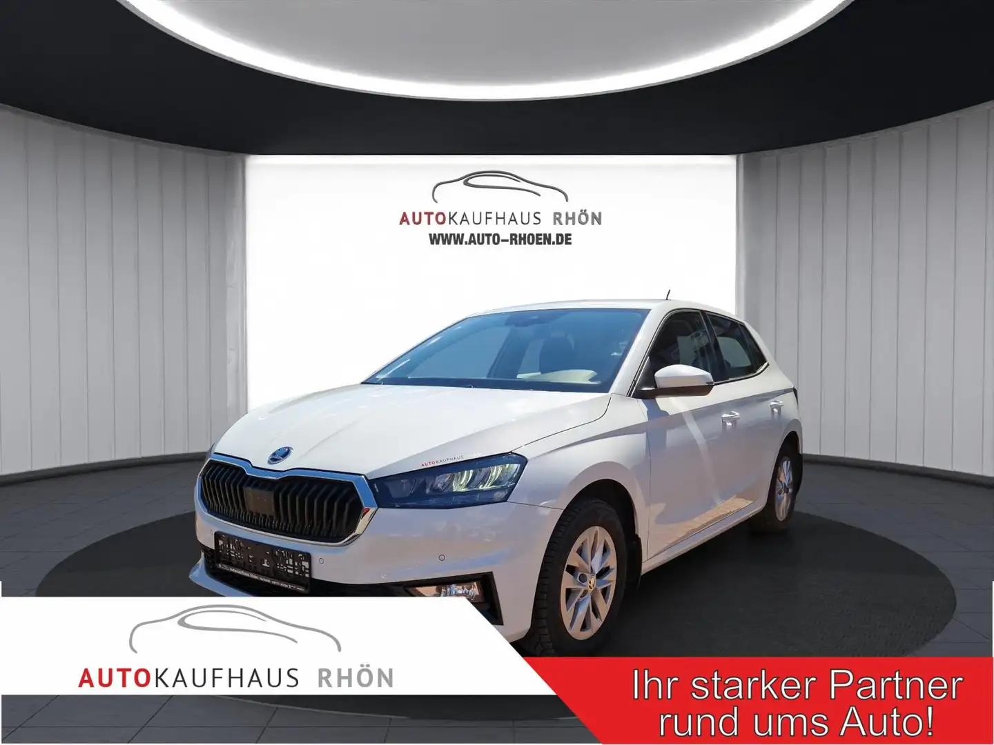 Skoda Fabia Fabia 1.0 TSI Ambition OPF, LED, PDC, SHZ, App Weiß - 1