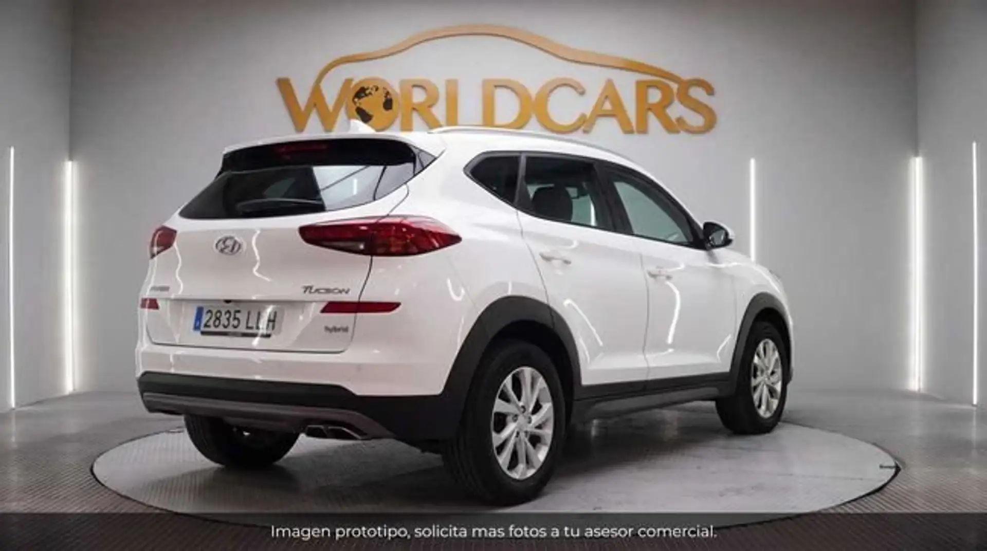 Hyundai TUCSON 1.6 CRDI 85kW (116CV) 48V SLE 4X2 Blanco - 2