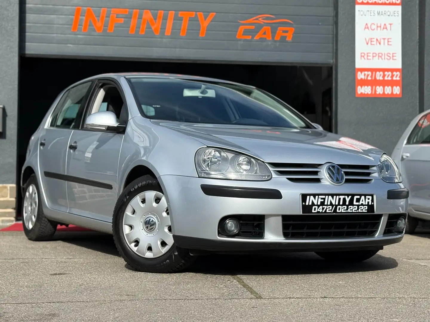 Volkswagen Golf 2.0 TDi 16v Comfortline Gris - 1